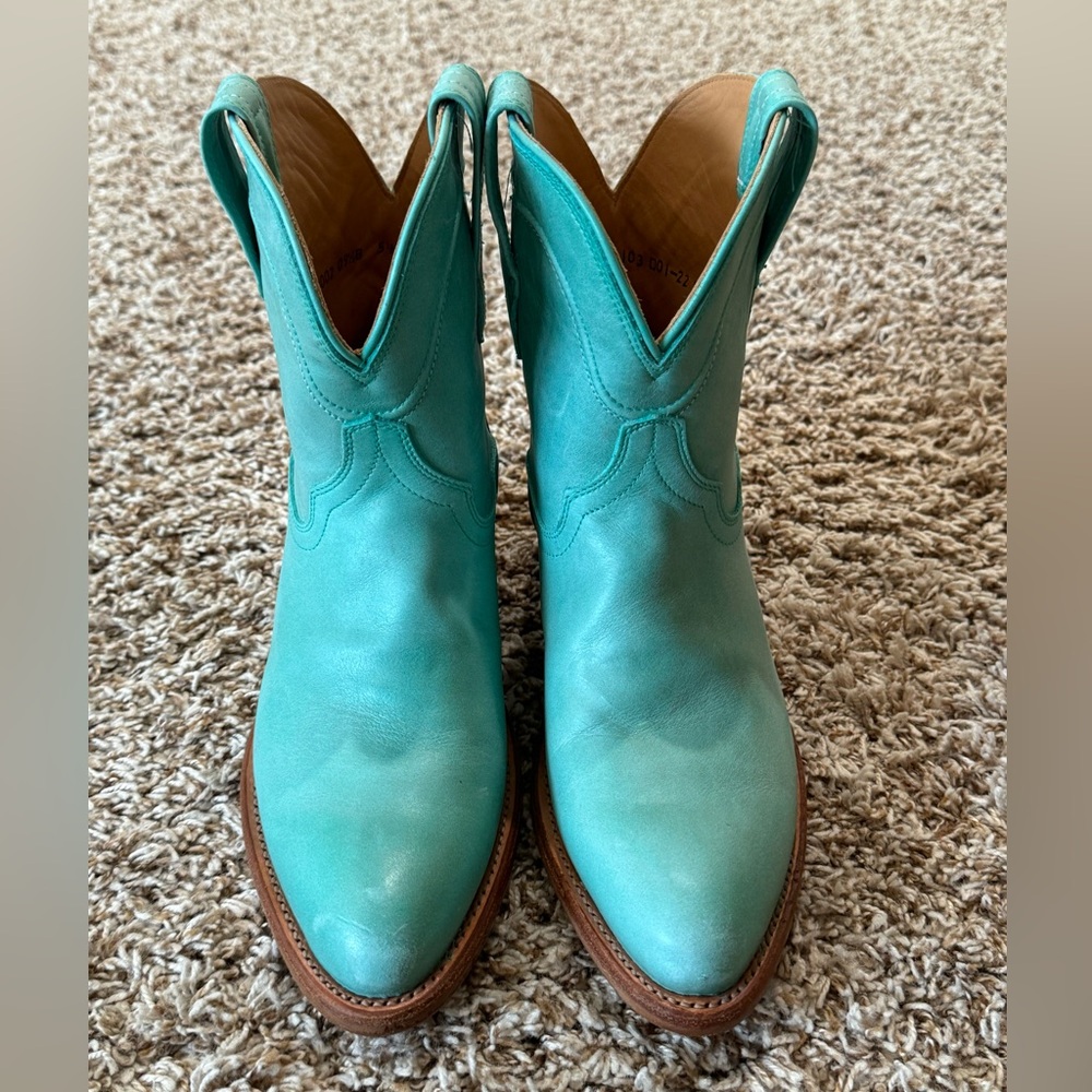 Turquoise Tecovas - The Penny